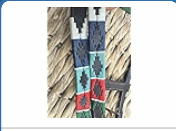 Polo Style Leather Headcollar