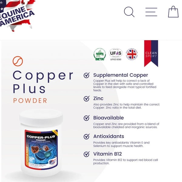Equine America Copper Plus