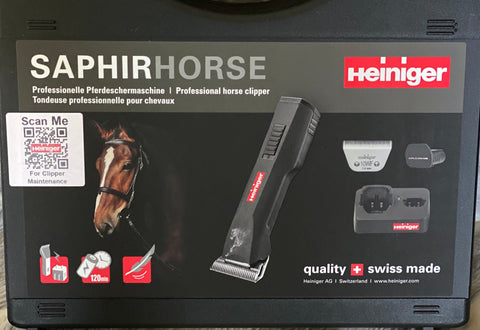 Heiniger Saphir Black Horse Kit