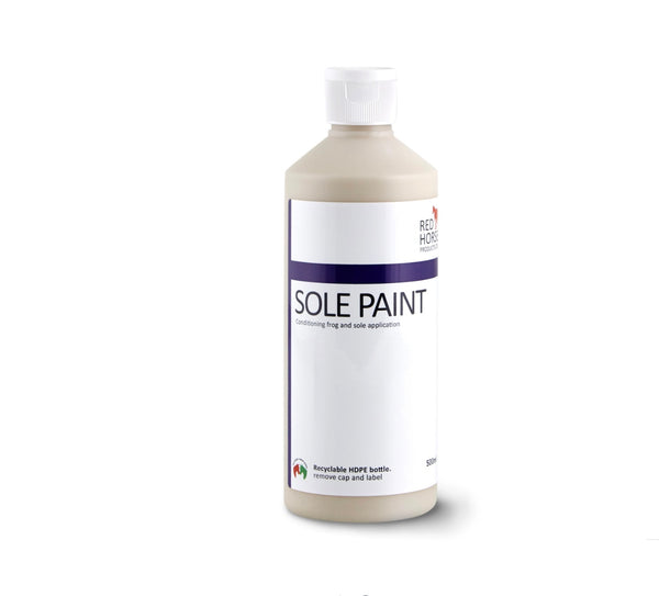 Sole Paint -Red Horse