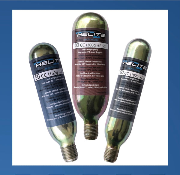 Heilite C02 Canisters -UK ONLY