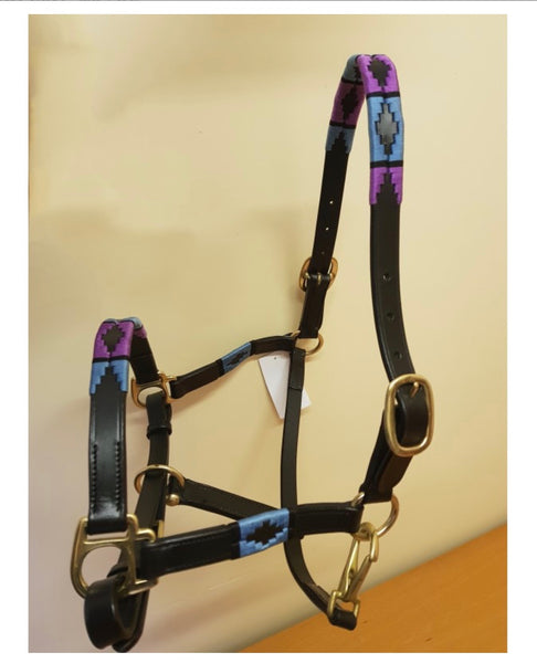 Polo Style Leather Headcollar