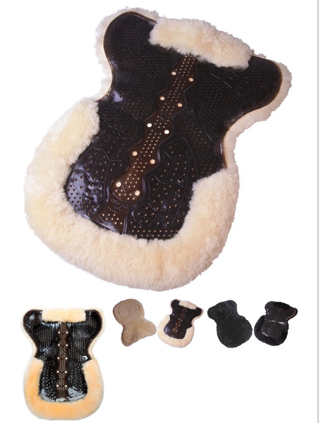 Gel Eze Sheepskin Fully Lined Luxury Saddle Pad