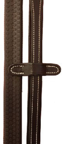 Cavaletti Rubber Reins With White Stitching