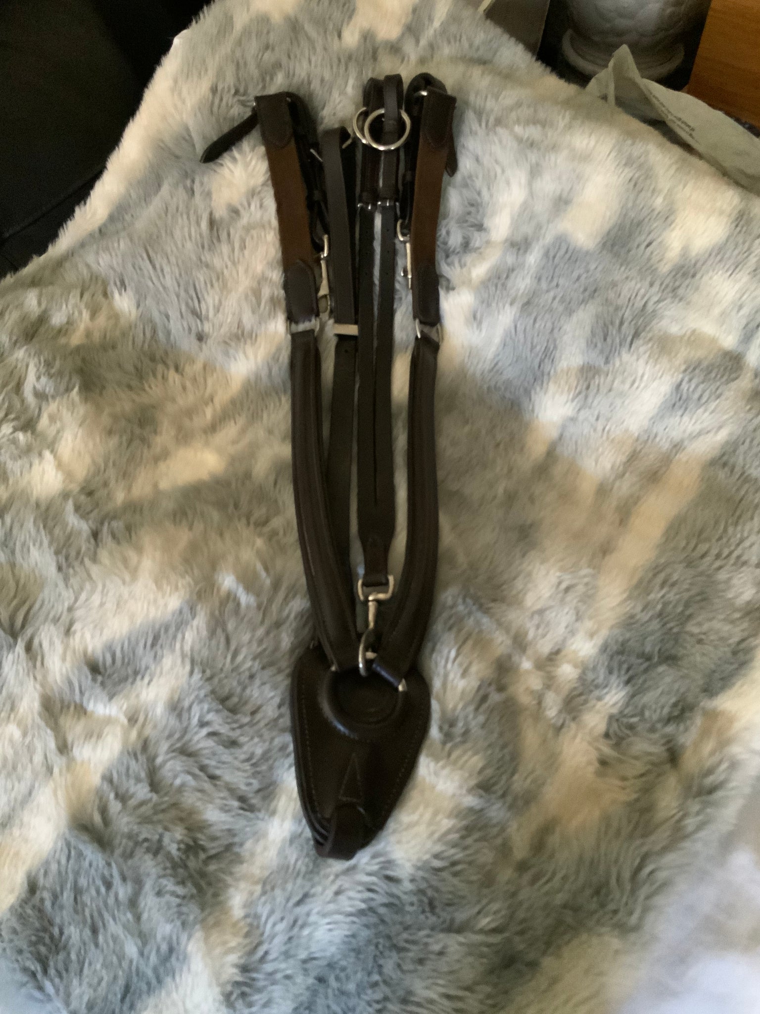 Equiware Leather Breastplate