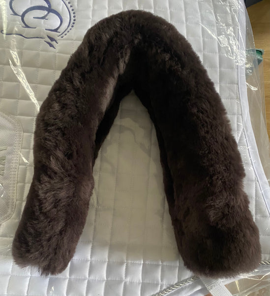 Breastplate  Sheepskin Cover